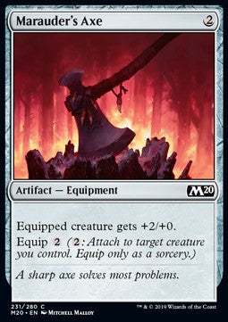 Marauder's Axe - Core 2020 (Common) [M20-231] Main image
