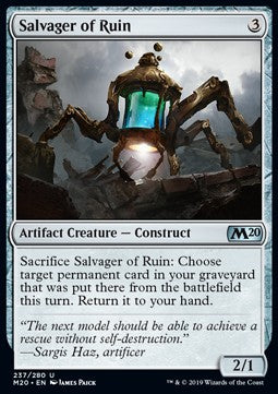 Salvager of Ruin - Core 2020 (Uncommon) [M20-237] Imagen principal del producto