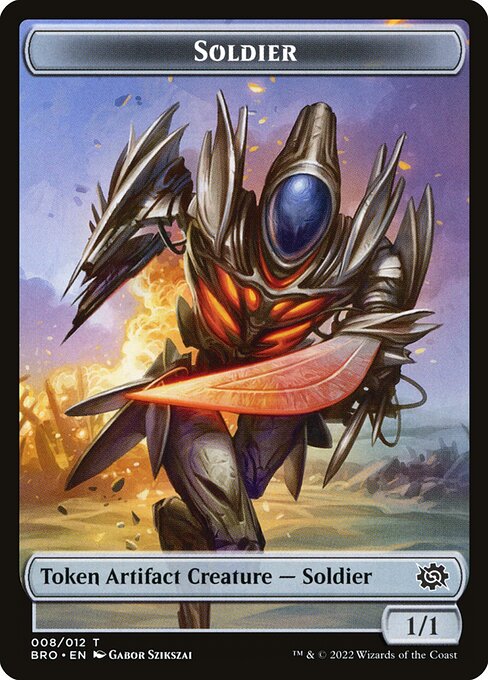 Soldier – The Brothers' War Tokens (TBRO-8) Magic: The Gathering card | LC-REM-20260804-15586279031116-37da5b54-ec55-46e3-9f0b-565cbbe1ac7a Main image