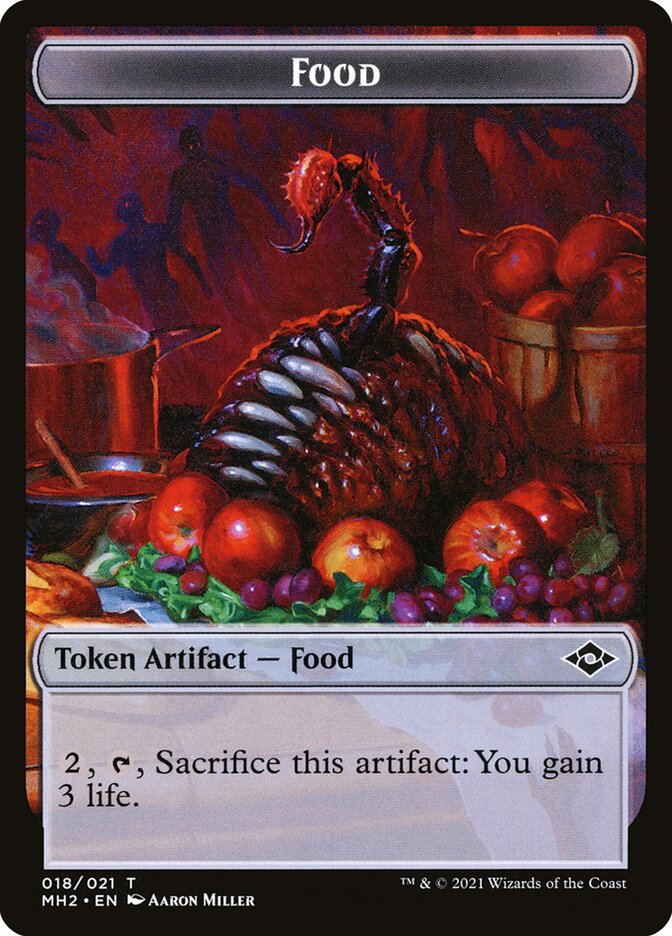 Magic-kaart Food Token XMH2-T18 uit Modern Horizons 2: Extras (Token)