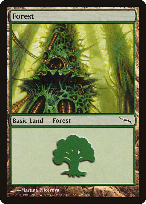Forest – Mirrodin (MRD-305) Magic: The Gathering card | LC-REM-20260804-15617494188364-37f8d695-a3e4-4707-9db9-886849ce4c42