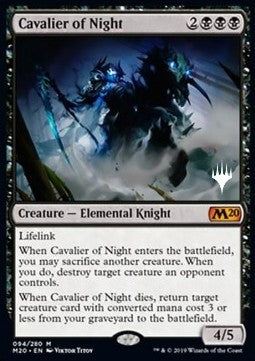 Cavalier of Night (V.1) - Core 2020: Extras (Mythic) [XM20-94] Main image
