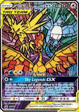 Moltres & Zapdos & Articuno GX - SM Black Star Promos (Promo) [SM-210] Immagine principale del prodotto