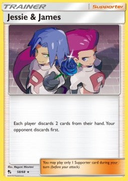Jessie & James - Hidden Fates (Holo Rare) [HIF-58] Hover Image