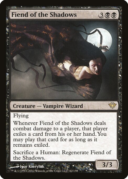 Fiend of the Shadows – Dark Ascension (DKA-62) Magic: The Gathering card | LC-REM-20260804-15339559977292-38167118-f5b3-4e07-8060-b170b49cff9e
