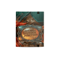 Ultra Pro 4-Pocket PRO-Binder Thunder Junction - achterkant met de riemgesp