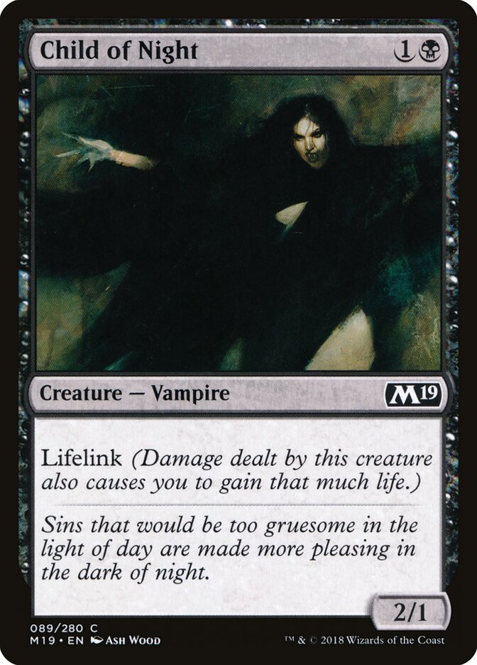 Child of Night - Core 2019 (Common) [M19-89] Main image