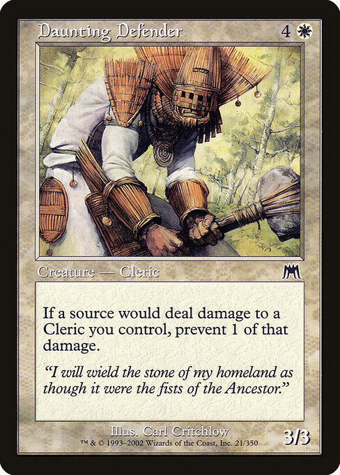 Daunting Defender – Onslaught (ONS-21) Magic: The Gathering card