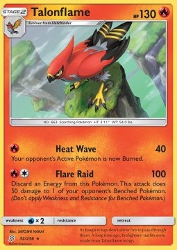 Talonflame - Unified Minds (Rare) [UNM-32] Hover Image
