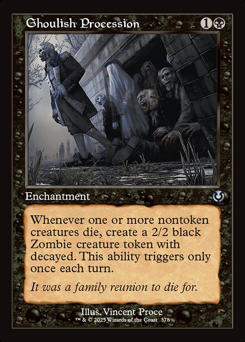 Ghoulish Procession – Innistrad Remastered (INR-378) Magic: The Gathering card | LC-REM-20260804-15339567055180-387abaa4-88e5-4eff-802e-2f842127b94f