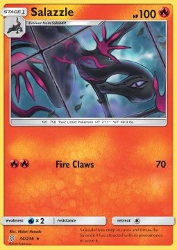 Salazzle - Unified Minds (Rare) [UNM-34] Hover Image