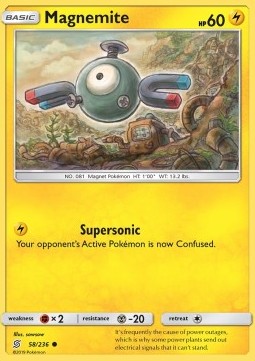 Magnemite - Unified Minds (Common) [UNM-58] Immagine principale del prodotto
