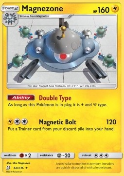 Magnezone - Unified Minds (Holo Rare) [UNM-60] Hover Image