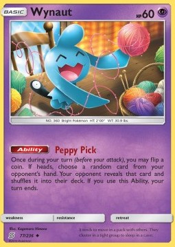 Wynaut - Unified Minds (Uncommon) [UNM-77] Hover Image