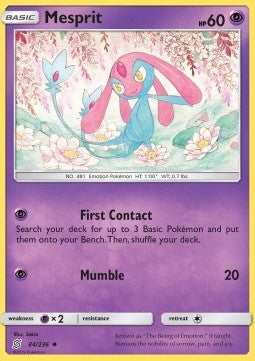 Mesprit - Unified Minds (Uncommon) [UNM-84] Imagen principal del producto