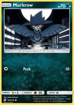Murkrow - Unified Minds (Common) [UNM-129] Main image