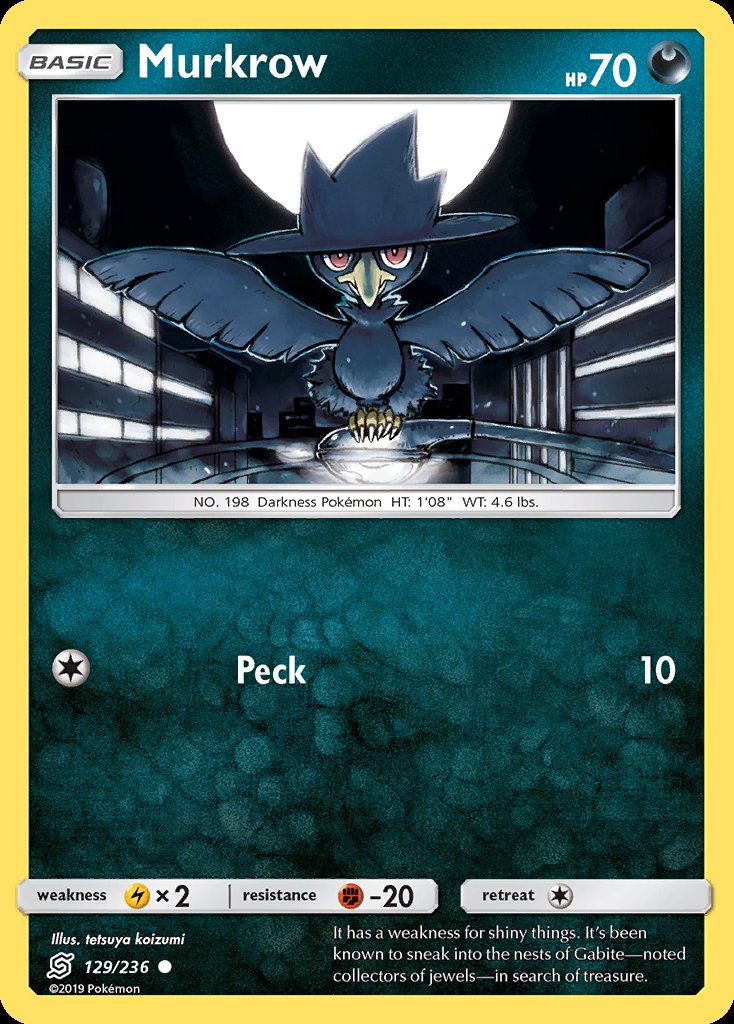 Murkrow - Unified Minds (Common) [UNM-129] Hauptbild