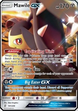 Mawile GX - Unified Minds (Ultra Rare) [UNM-141] Hauptbild