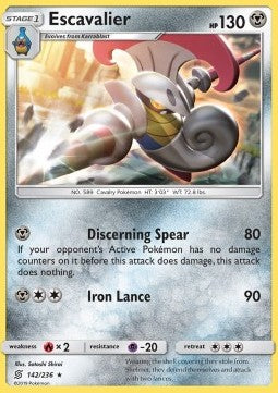 Escavalier - Unified Minds (Rare) [UNM-142] Hover Image