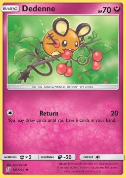 Dedenne - Unified Minds (Uncommon) [UNM-145] Immagine principale del prodotto