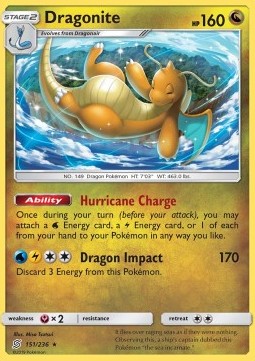 Dragonite - Unified Minds (Rare) [UNM-151] Hover Image