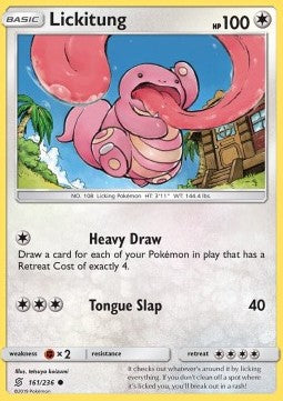 Lickitung - Unified Minds (Common) [UNM-161] Immagine principale del prodotto