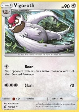 Vigoroth - Unified Minds (Uncommon) [UNM-169] Hover Image