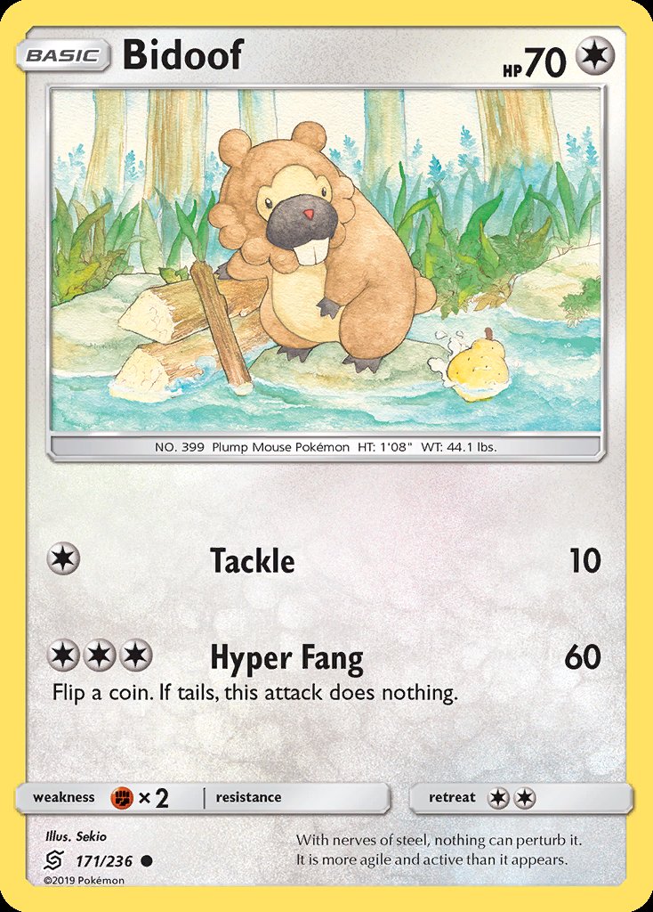 Bidoof - Unified Minds (Common) [UNM-171] Hauptbild