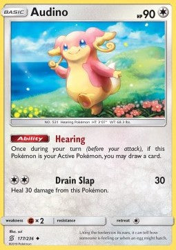 Audino - Unified Minds (Uncommon) [UNM-177] Hover Image