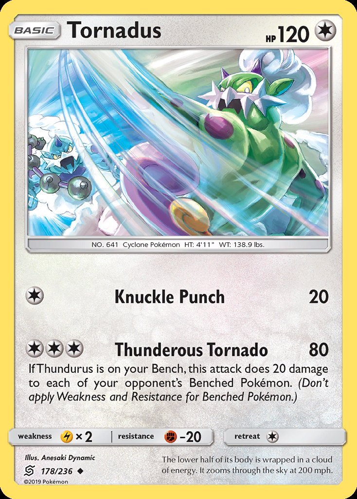 Tornadus - Unified Minds (Uncommon) [UNM-178] Hauptbild