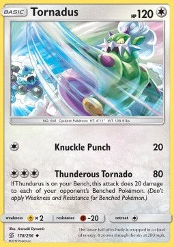 Tornadus - Unified Minds (Uncommon) [UNM-178] Hover Image