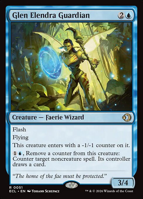 Glen Elendra Guardian – Lorwyn Eclipsed (ECL-51) Magic: The Gathering card