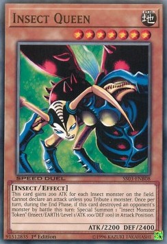Insect Queen - Speed Duel Starter Decks: Ultimate Predators (Common) [SS03-B08] Hover Image