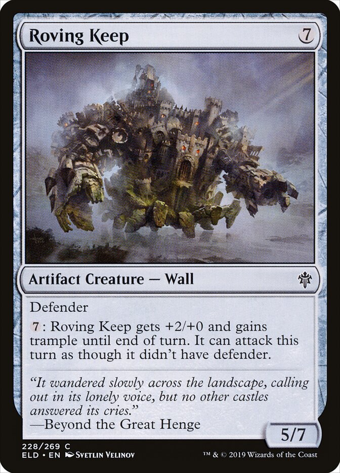 Roving Keep - Throne of Eldraine (Common) [ELD-228] Immagine principale del prodotto