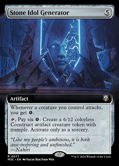 Stone Idol Generator – Modern Horizons 3 Commander (M3C-77) Magic: The Gathering card | LC-REM-20260804-15339672240460-38c3f277-7cb7-4722-8e04-db8e9eaeabda