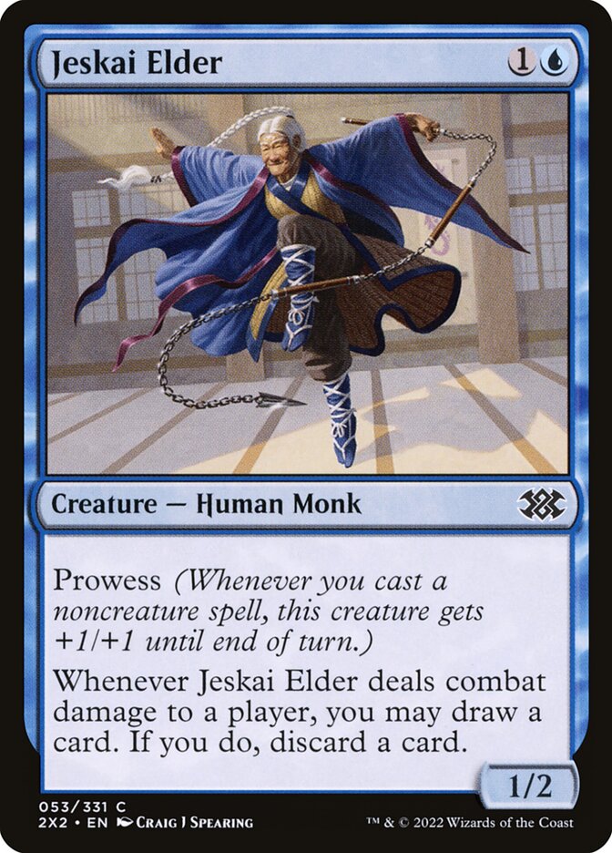 Jeskai Elder - Double Masters 2022 (Common) [2X2-53]