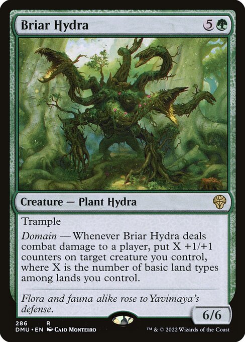Briar Hydra – Dominaria United (DMU-286) Magic: The Gathering card | LC-REM-20260804-15151267316044-390fd5d1-3ce9-456e-b130-30ad0557f4cf