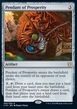 Pendant of Prosperity - Commander 2019 (Rare) [C19-56] Hauptbild