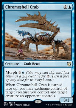 Chromeshell Crab - Commander 2019 (Rare) [C19-81] Hauptbild