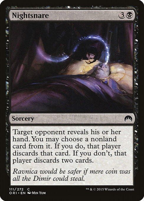 Nightsnare – Magic Origins (ORI-111) Magic: The Gathering card | LC-REM-20260804-15909420007756-391a1023-69e7-425c-ac54-987ba366f8f4