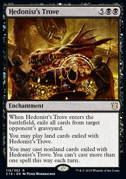Hedonist's Trove - Commander 2019 (Rare) [C19-119] Hauptbild