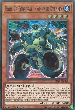 Boot-Up Corporal - Command Dynamo - Fists of the Gadgets (Super Rare) [FIGA-001] Hauptbild