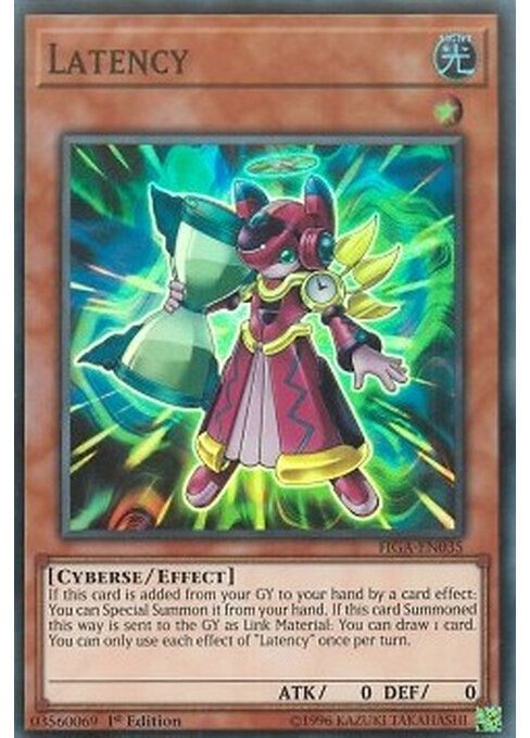 Latency — Fists of the Gadgets (FIGA-035) Yu-Gi-Oh! card Main image