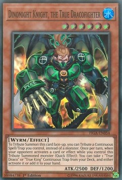 Dinomight Knight, the True Dracofighter - Fists of the Gadgets (Super Rare) [FIGA-054] Hauptbild