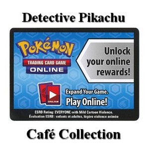 Online Code Card (Detective Pikachu Café Collection) - Detective Pikachu (Online Code Card) Imagen principal del producto