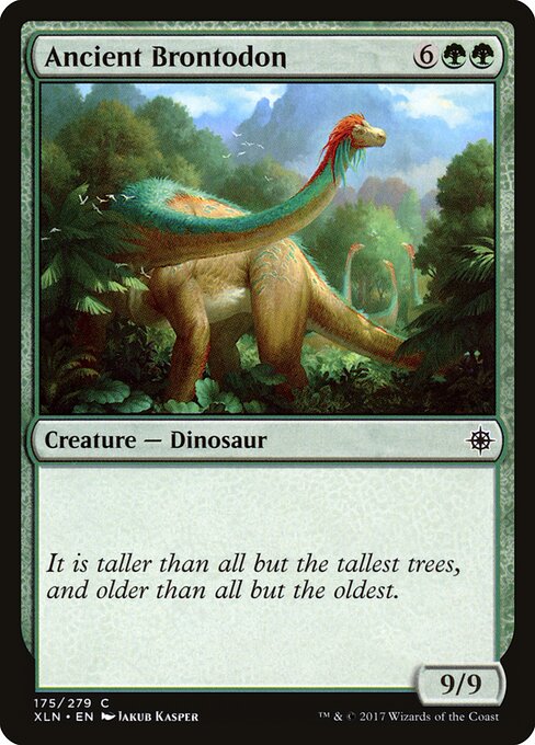 Ancient Brontodon – Ixalan (XLN-175) Magic: The Gathering card Hauptbild