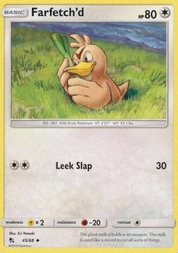 Farfetch'd - Hidden Fates (Uncommon) [HIF-45] Imagen principal del producto