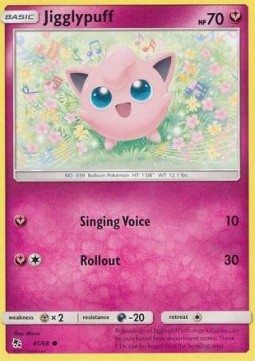 Jigglypuff - Hidden Fates (Common) [HIF-41] Hover Image