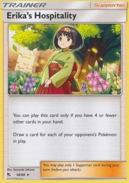 Erika's Hospitality - Hidden Fates (Rare) [HIF-56] Imagen principal del producto