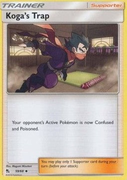 Koga's Trap - Hidden Fates (Uncommon) [HIF-59] Hover Image